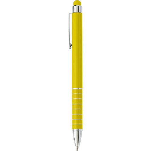 Długopis, touch pen żółty V1657-08 (6)