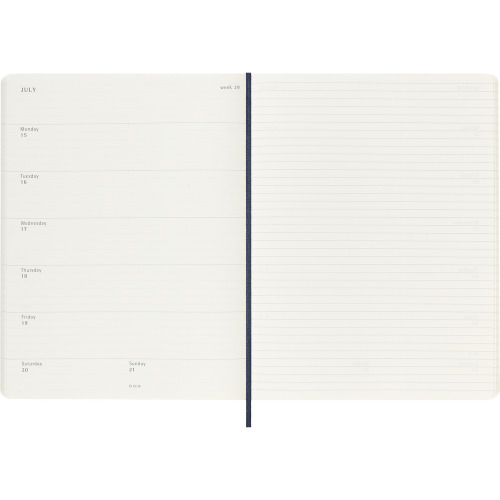 Kalendarz MOLESKINE Ciemnoniebieski VM493-27/2025 (4)