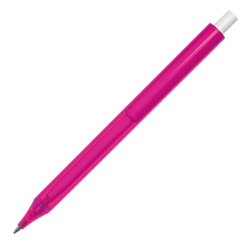 Długopis plastikowy BRUGGE różowy 006811 (4)