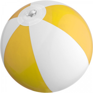 Piłka plażowa ø14 cm ZACHARY żółty