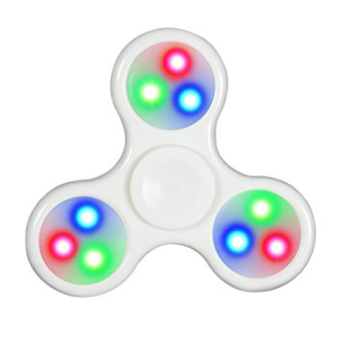 Fidget Spinner LED Biały EG 028406 