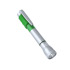 Długopis, latarka 2 LED zielony V1654-06  thumbnail