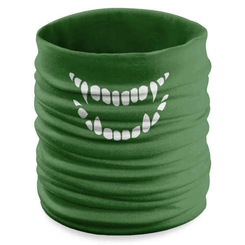 Osłona na twarz i szyję, komin | Oskarine Zielony V9785-06 (1)