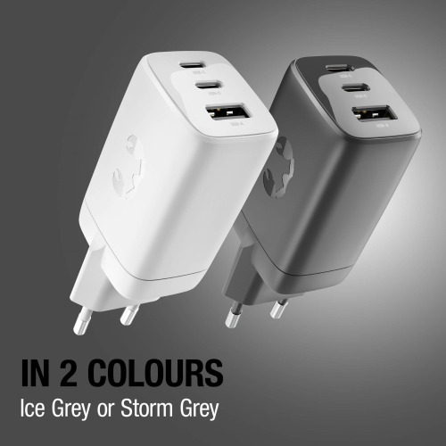 Fresh 'n Rebel ładowarka do laptopa 67W GaN USB-C i USB-A Ciemnoszary LT49750-N0060 (5)
