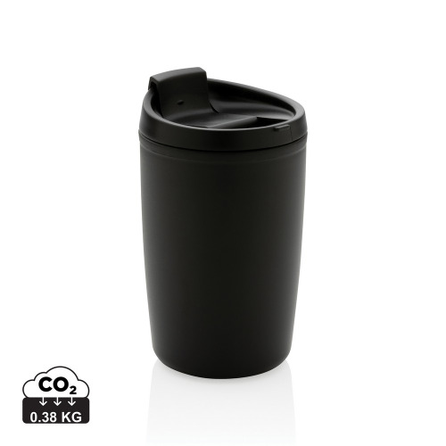 Kubek podróżny 300 ml z PP z recyklingu Czarny P433.081 (7)