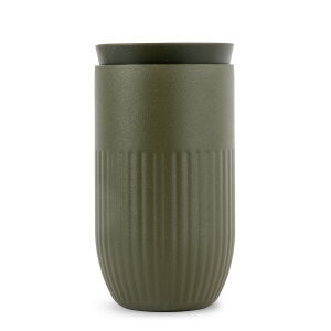 Kubek izolowany Sagaform Tova, 320 ml, szczelny, można myć w zmywarce Dried Green