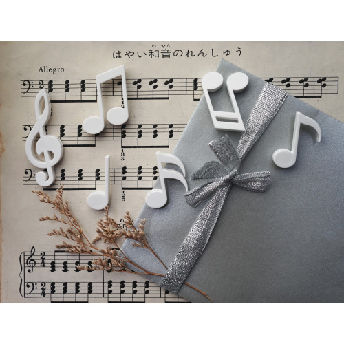 Zestaw 6 magnesów Memody Biały QL10260-WH (7)