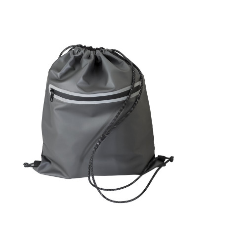 Wodoodporny worek ze sznurkiem Szary V0959-19 