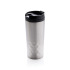 Geometryczny kubek termiczny 300 ml Srebrny P432.362  thumbnail