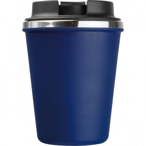 Kubek termiczny 350 ml z powłoką z recyklingu METODY Granatowy 8496244 (6)