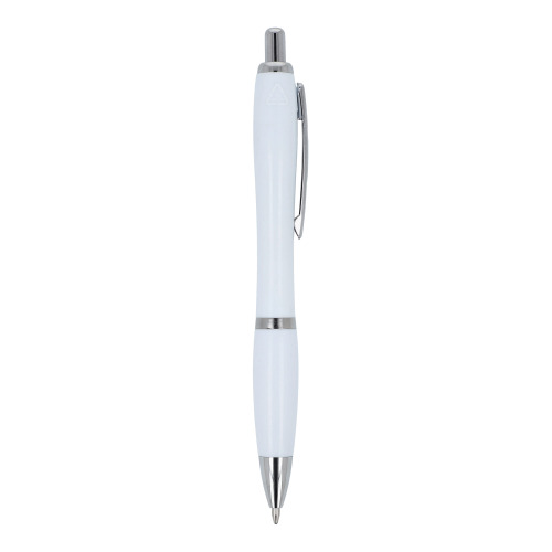 Pióro kulkowe Hawaii kolor twardy R-ABS Biały LT87821-N0001 (1)