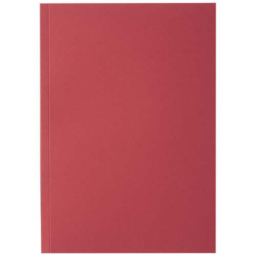 Notatnik A5 Novella Austen z miękką okładką z materiału z recyklingu, 50 kartek Czerwony 21024921 (2)