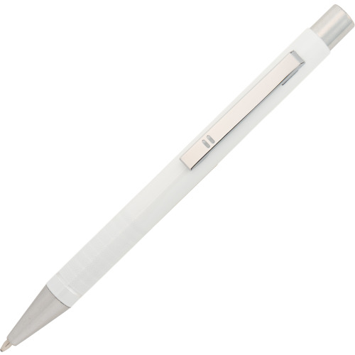 Długopis metalowy półżelowy ALMEIRA Biały 374106 (1)