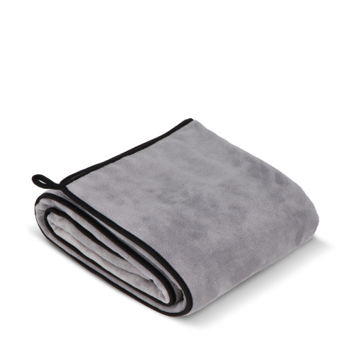 Dwuwarstwowy koc coral fleece 120 × 150 cm (500 g/m²) sublimacja Szary LT97216-N0061 (1)