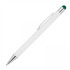 Długopis aluminiowy touch pen soft touch JEAN Ciemnozielony 1323899 (2) thumbnail