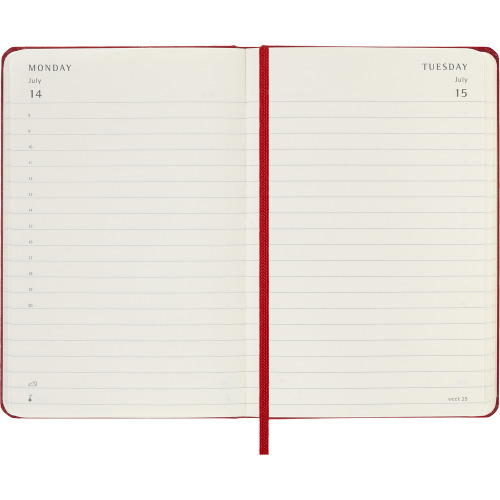 Kalendarz MOLESKINE Czerwony VM292-05/2025 (5)