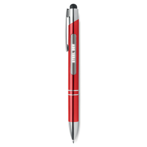 Długopis aluminiowy czerwony MO9479-05 