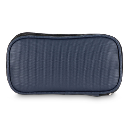 Torba organizacyjna Kyra 210D z powłoką PU z rPET, 20 x 11,5 x 2 cm Ciemnoniebieski LT95326-N0010 (1)