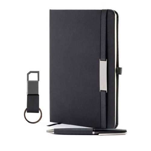 Zestaw upominkowy z notesem / Set Orwel Czarny IP33003411 
