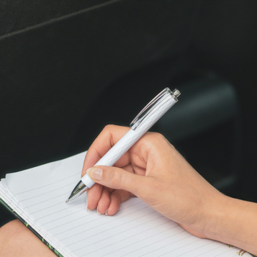 Długopis plastikowy ROSELLA Biały 1069406 (5)