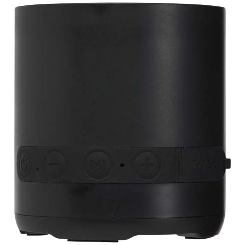 Hunor głośnik bezprzewodowy o mocy 3 W z tworzyw sztucznych pochodzących z recyklingu Czarny 12445490 (3)