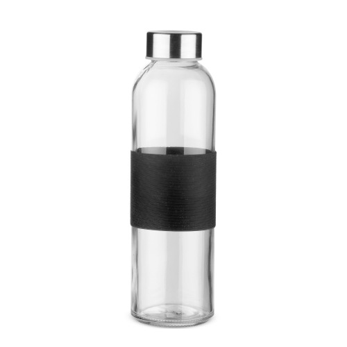 Butelka szklana GLASSI 510 ml Czarny 16207-02 