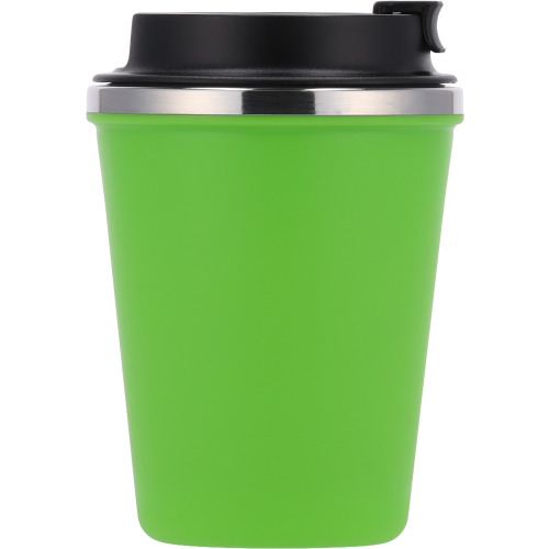 Kubek termiczny 350 ml z powłoką z recyklingu METODY Jasnozielony 8496229 (2)