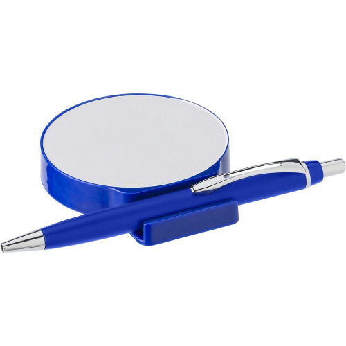 Organizer na biurko, długopis, stojak na telefon Niebieski V2990-11 (7)