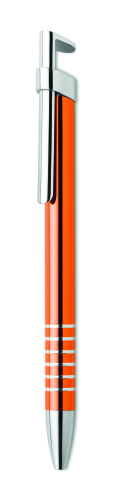 Długopis z uchwytem na telefon pomarańczowy MO9497-10 (1)