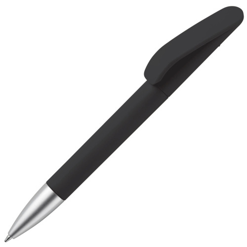 Pióro kulkowe Slash soft touch R-ABS Czarny LT87824-N0002 