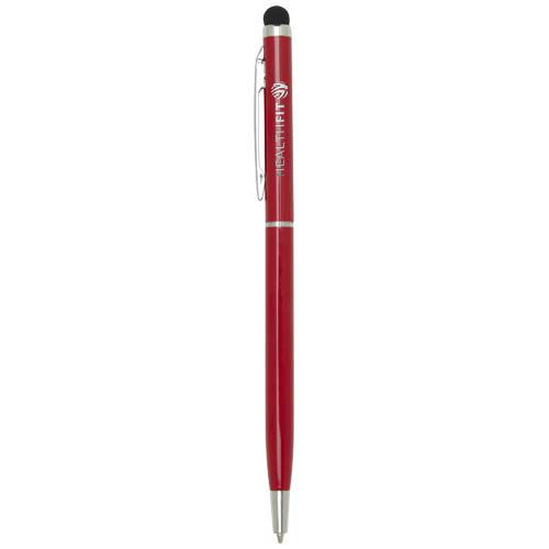 Ore aluminium ballpoint pen with stylus Czerwony 10625621 (1)