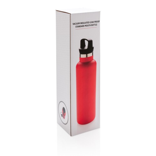 Próżniowa butelka sportowa 600 ml czerwony P436.664 (7)