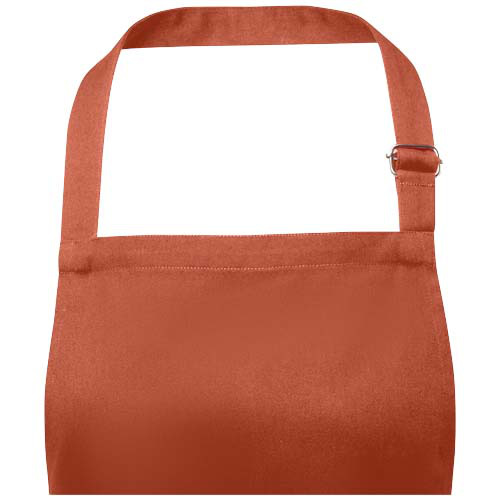Andrea fartuch o gramaturze 240 g/m² z regulowanym paskiem na szyję Brick 11333432 (3)