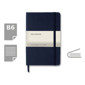 MOLESKINE Notatnik ok. B6