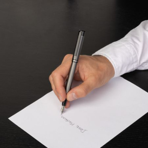 Wieczne pióro Filament Gun Szary HSY2652D (8)