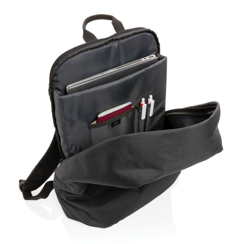 Plecak chroniący przed kieszonkowcami AWARE™ RPET Czarny P762.761 (4)