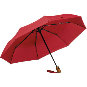 Automatyczny parasol rPET Ipswich czerwony