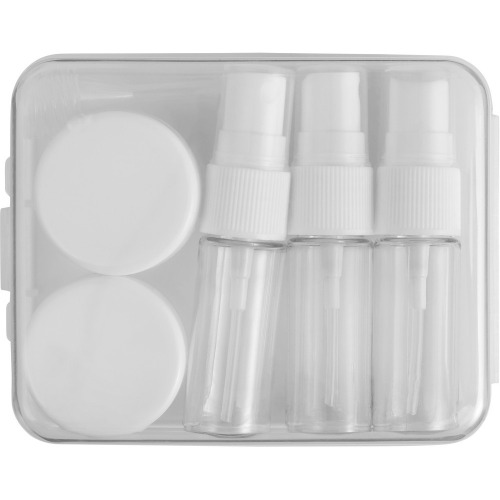 Zestaw podróżny, pojemniki Biały V0675-02 (4)