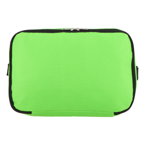 R-PET 600D Dwukomorowa torba chłodząca 30 x 20 x 24 cm 12L Jasnozielony LT95393-N0032 (5)