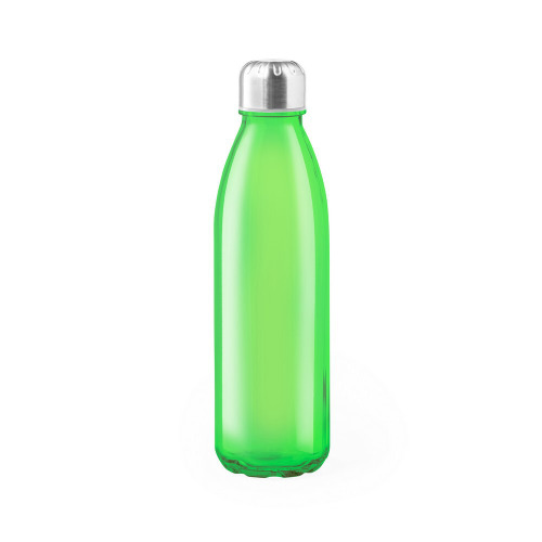 Szklana butelka 650 ml jasnozielony V0979-10 