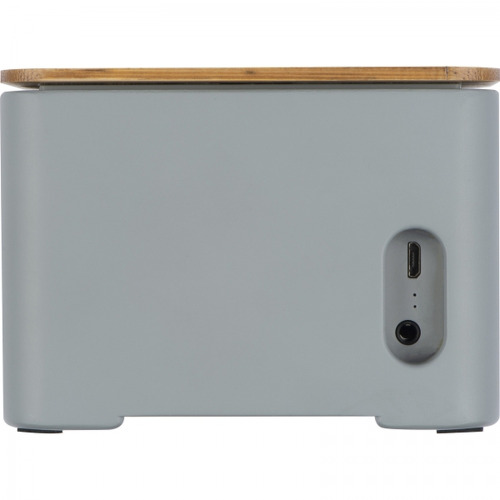 Głośnik bluetooth z ładowarką indukcyjną PILAR Szary 2242607 (9)