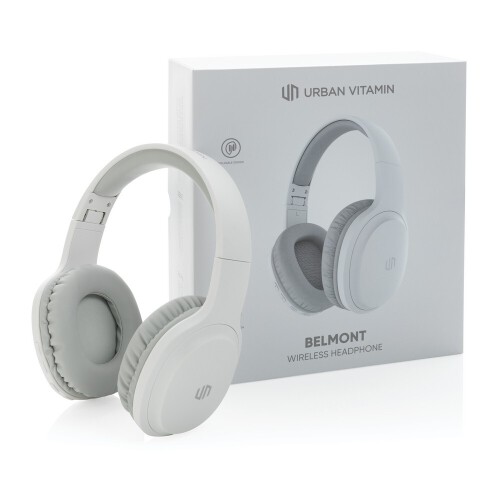 Bezprzewodowe słuchawki nauszne Urban Vitamin Belmond biały P329.763 (13)