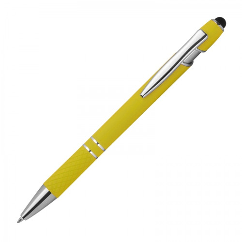 Długopis aluminiowy touch pen HERMANN żółty 1368908 (1)
