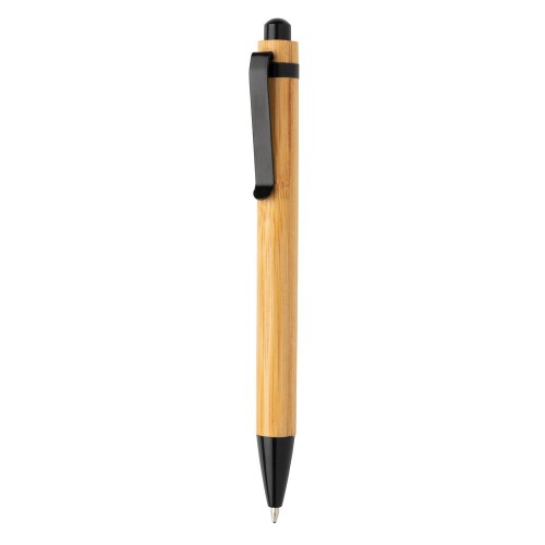 Bambusowy długopis czarny P610.321 