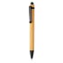 Bambusowy długopis czarny P610.321  thumbnail