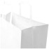 Kraft torba papierowa 80–90 g/m2 z płaskimi uchwytami — 32 x 17 x 39 cm Biały 1PQ01101 (3) thumbnail