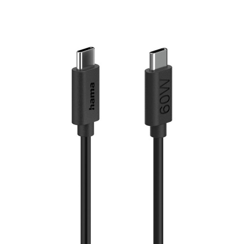 Kabel do ładowania Hama 60W Czarny VH017-03 (4)