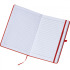 Notatnik A5 w linie z materiałów z recyklingu LORENA Czerwony 2875905 (2) thumbnail
