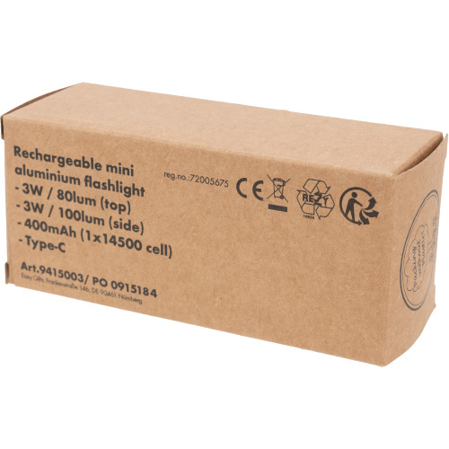 Latarka z COB TOKYO Czarny 415003 (12)