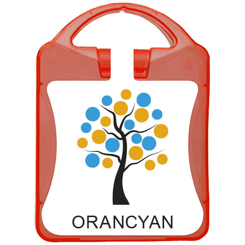 MyKit Bezpieczeństwo na drodze - Zestaw Junior Przezroczysty czerwony 1Z259104 (2)